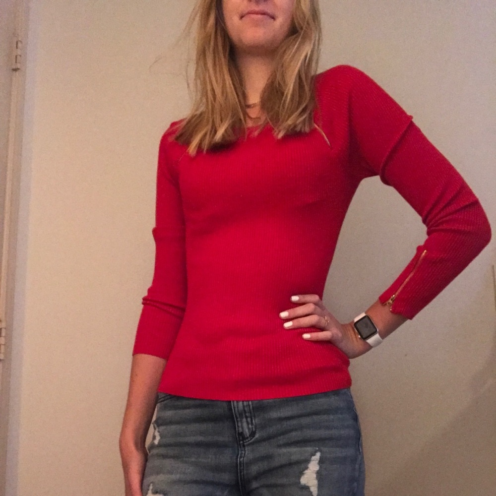 Red Sweater